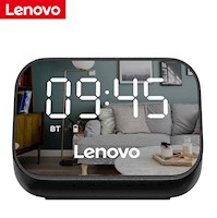 Reloj despertador con altavoz multifuncional Lenovo TS13-negro